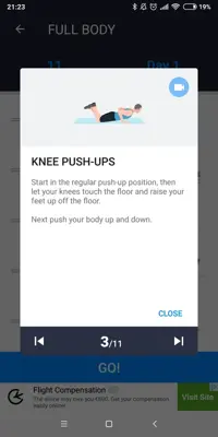 7 Minutes Home Workout No Equipment android App screenshot 12