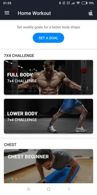 7 Minutes Home Workout No Equipment android App screenshot 15